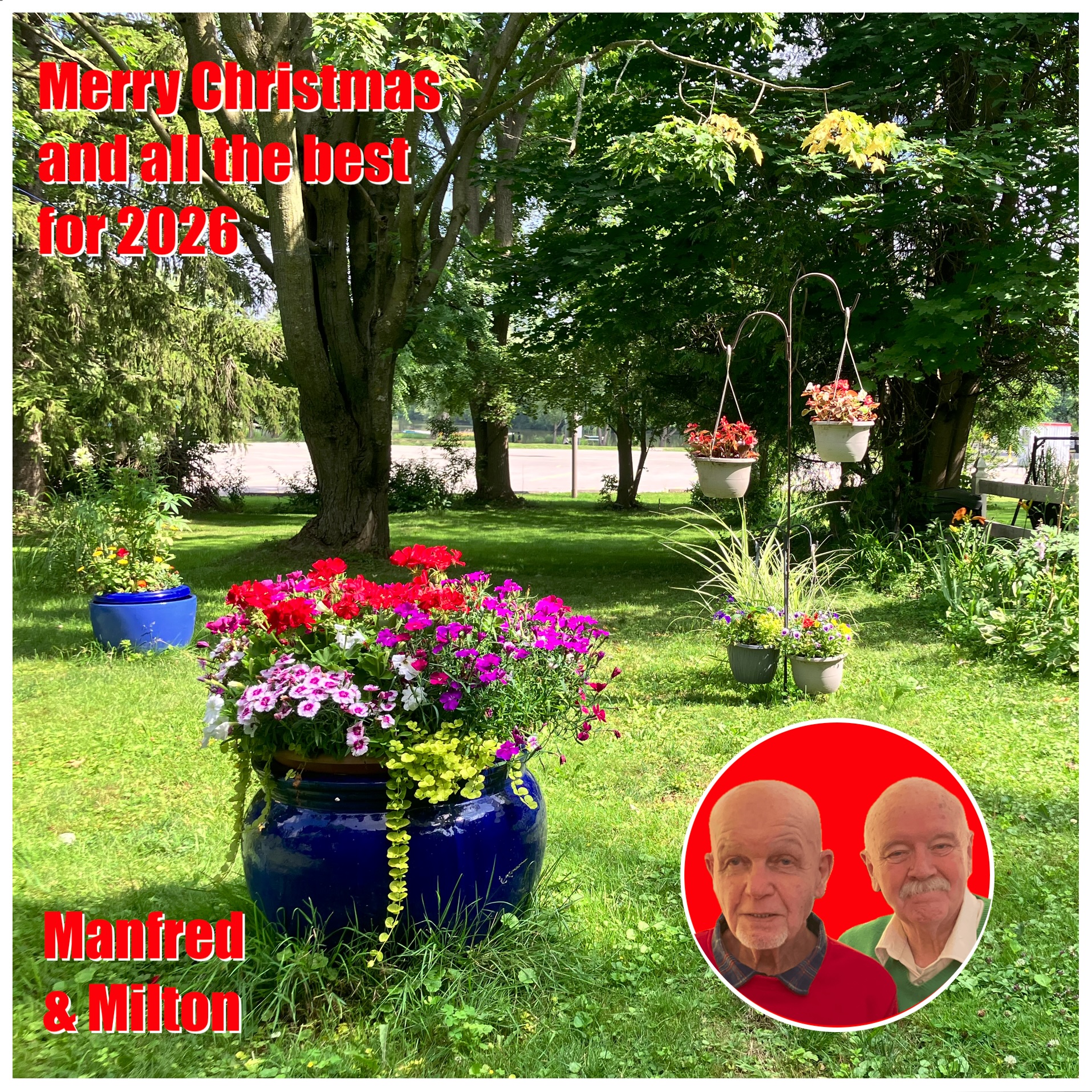 Happy Holidays from M & M